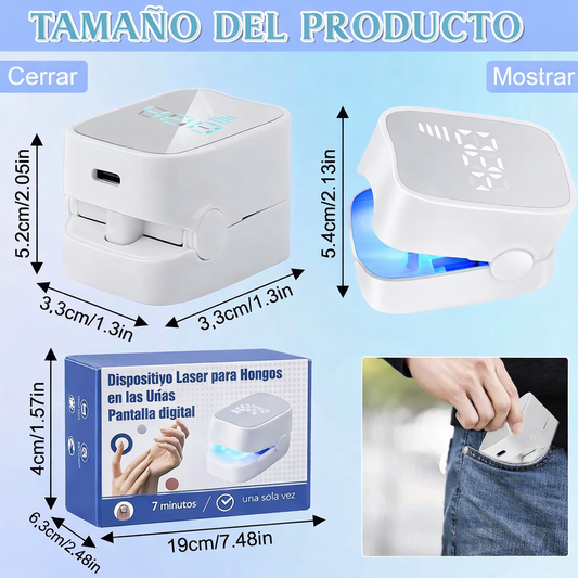 Láser para uñas antifúngico